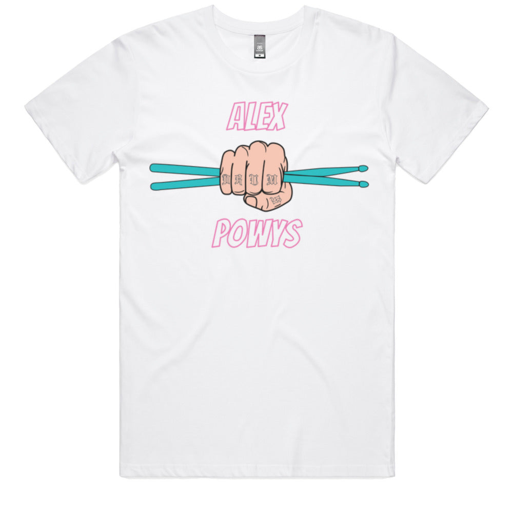 Alex Powys Drums Logo Tee